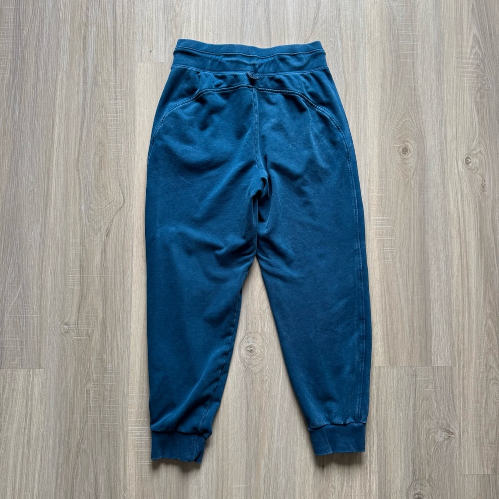 Joy Lab Sweat Set Hoodie Joggers Women’s Small Blue Acid Wash Thumbholes - Picture 8 of 14